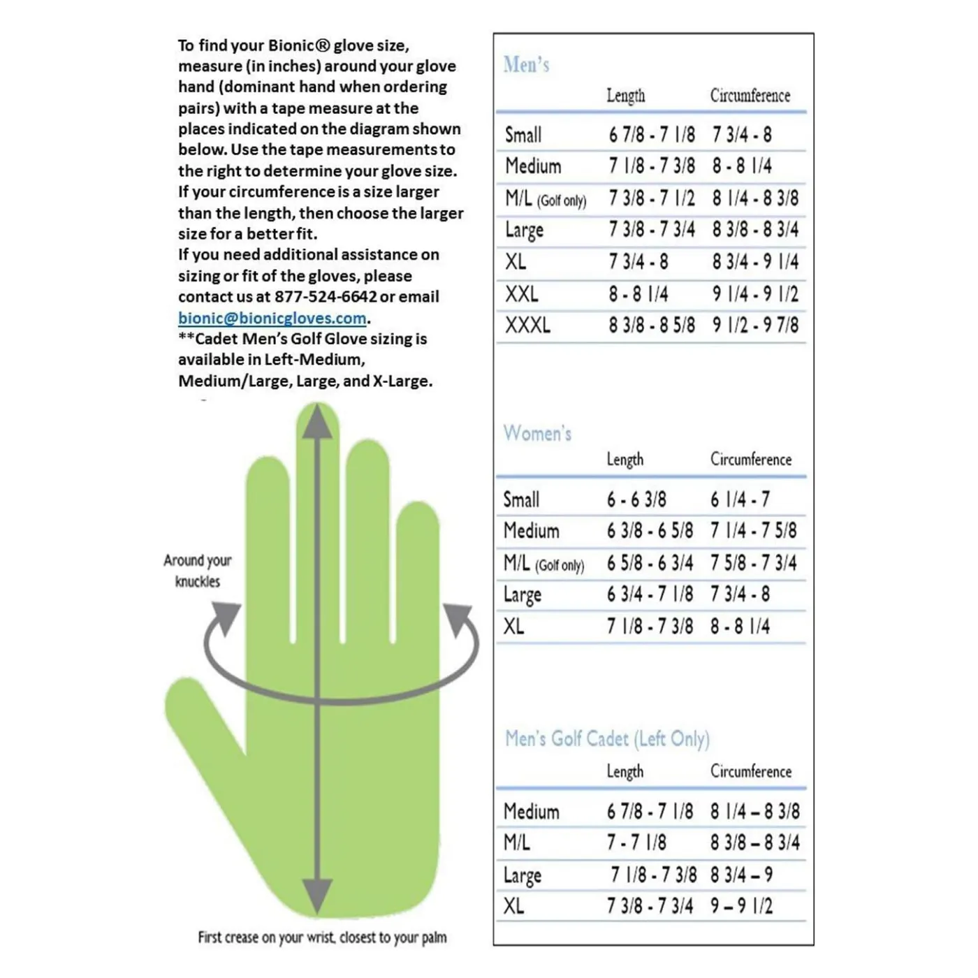 Bionic Gloves RelaxGrip 2.0 Golf Glove – Image 3